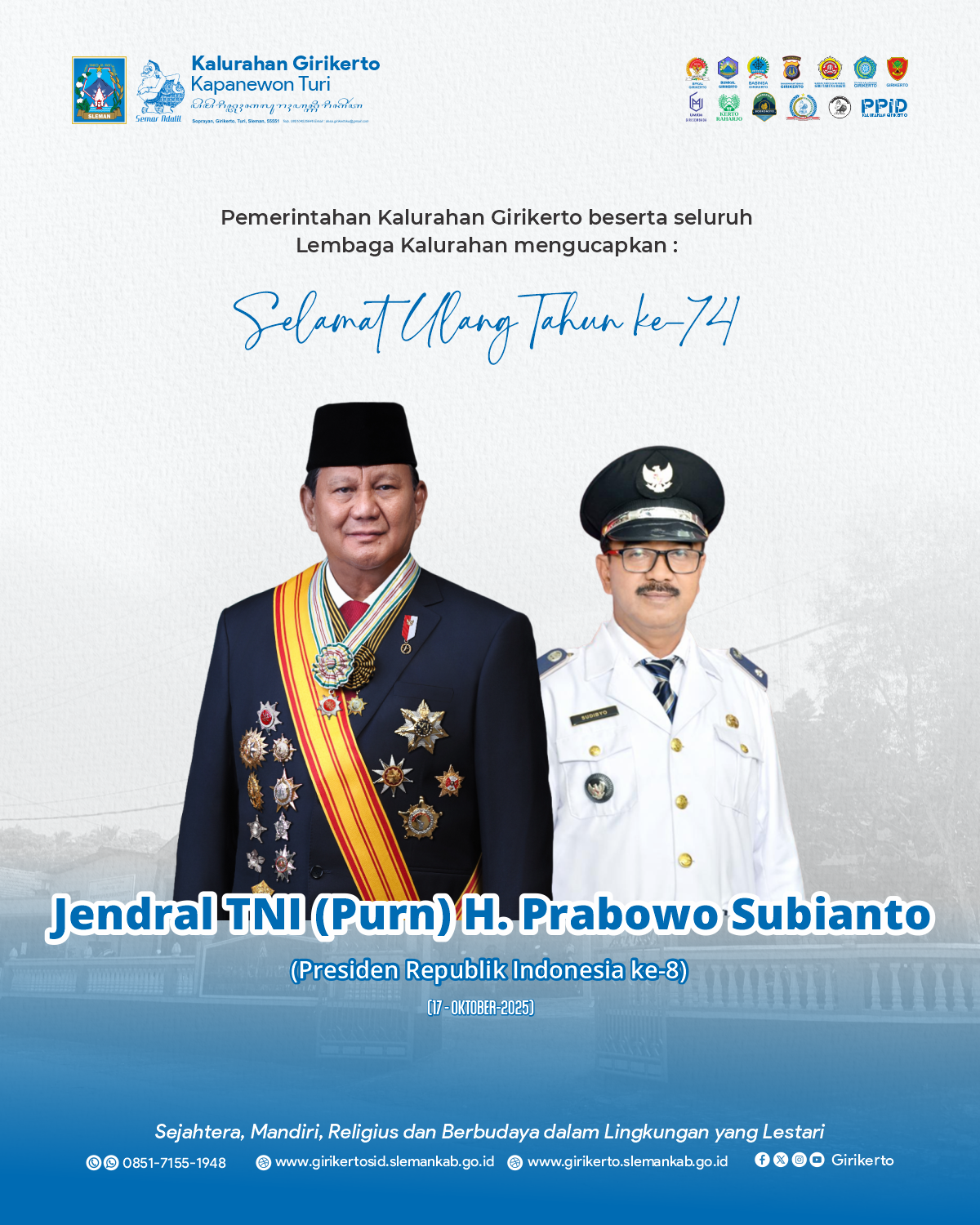 ULTAH PAK PRABOWO