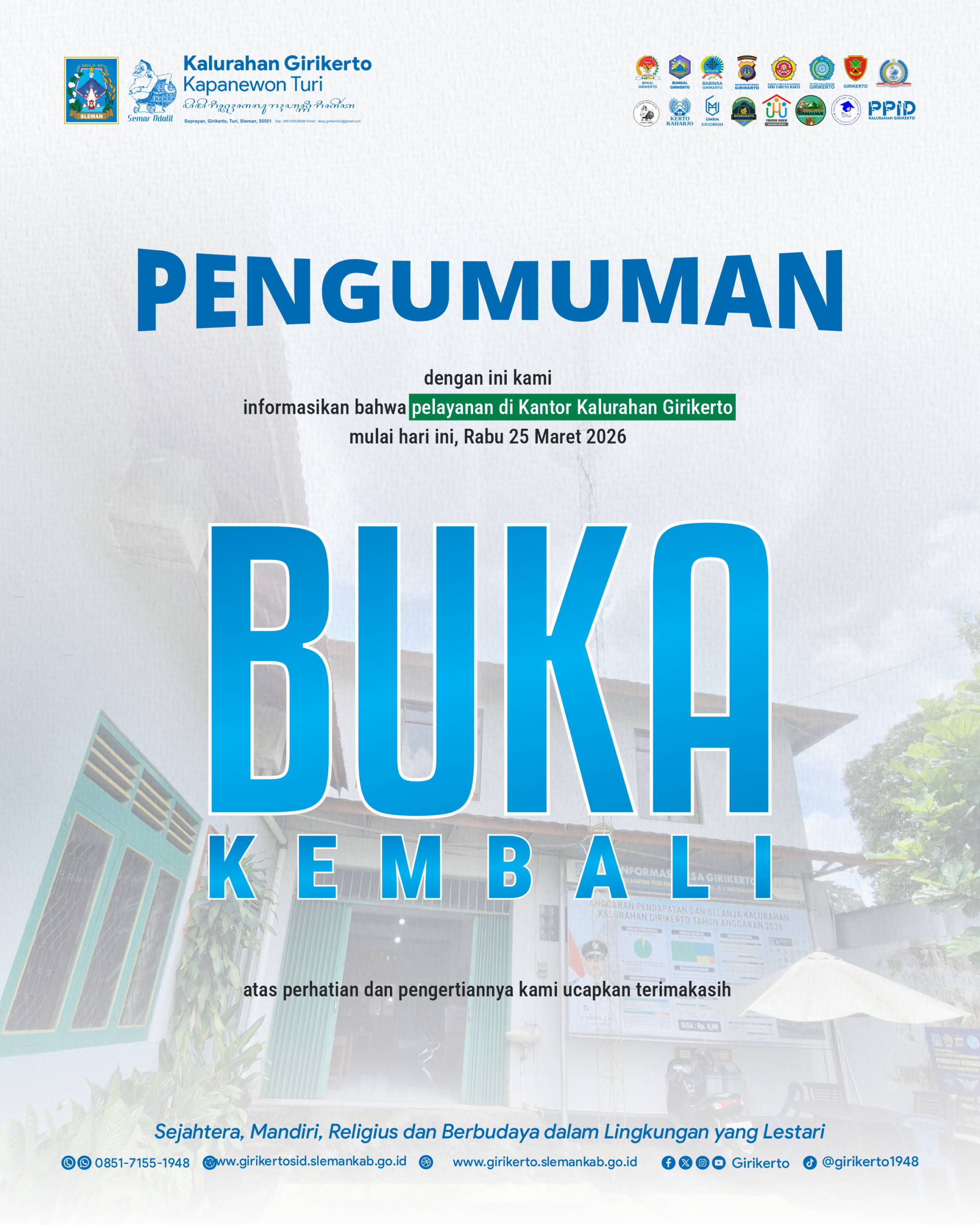 pelayanan buka