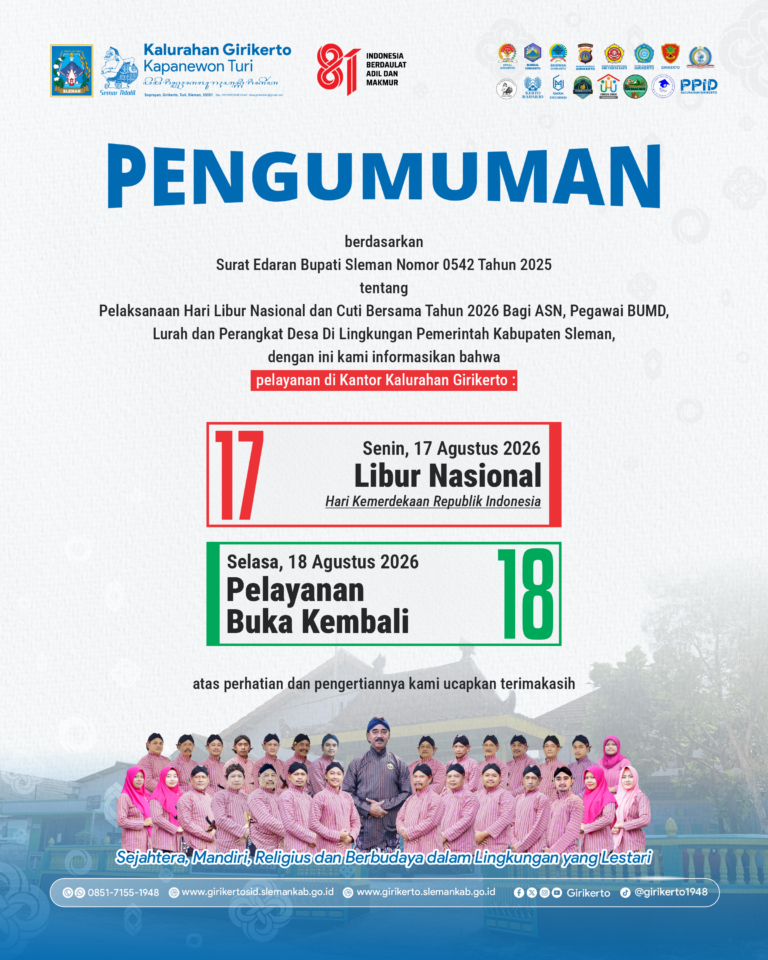 libur 17 an